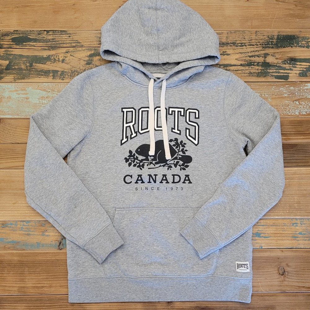 Women's Roots Hoodie- Grey/Small